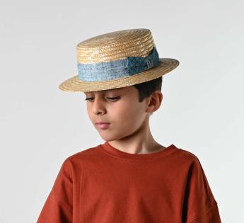 chapeau enfant canotier Nino